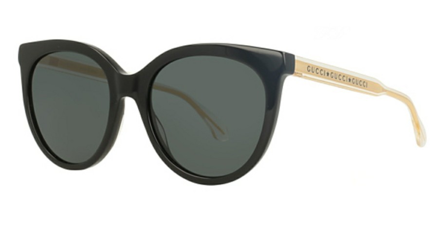 Gucci Gg0565Sn Black-Crystal-Grey New