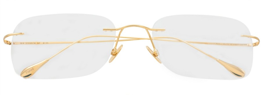 Dolomiti Eyewear Znk3300 P1 24 Carat Yellow Gold Clearance