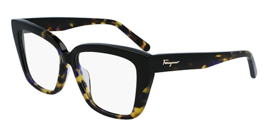 Salvatore Ferragamo Sf2939 Vintage Blue Tortoise/Black Hot