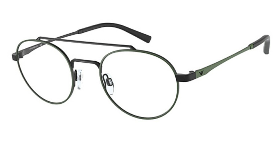 Emporio Armani Ea1125 Matte Black/Green Hot