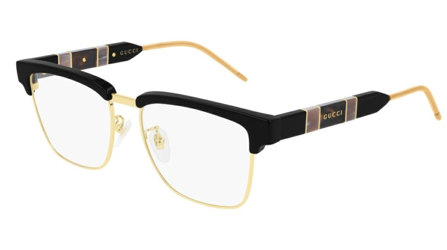 Gucci Gg0605O Black-Black-Transparent Online