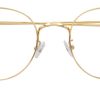 Dolomiti Eyewear Panto 24Kt Gold Cable 24Kt Yellow Gold Clearance