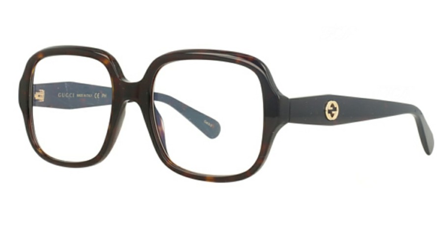 Gucci Gg0799S Havana-Havana-Transparent New