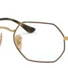 Ray Ban Rx6456 Octagonal Top Havana On Gold Online