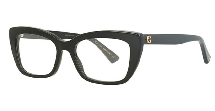 Gucci Gg0165On Black-Black-Transparent Clearance