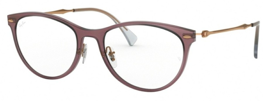 Ray Ban Rx7160 Demi Gloss Burgundy Clearance